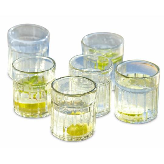 elegans francia uveg bordazott csikos minosegi luxus pohar szett mediterran olasz design pohar kulonleges.jpg